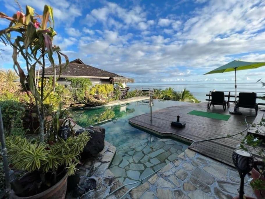 Tehuarupe Surf Studios Haapiti Kültér fotó